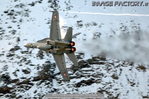 2005-10-12 Axalp Shooting Range 0397 - FA-18C Hornet